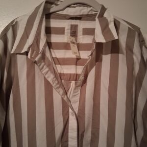 Aerie Good Day Button Down Shirt XXL New With Tag